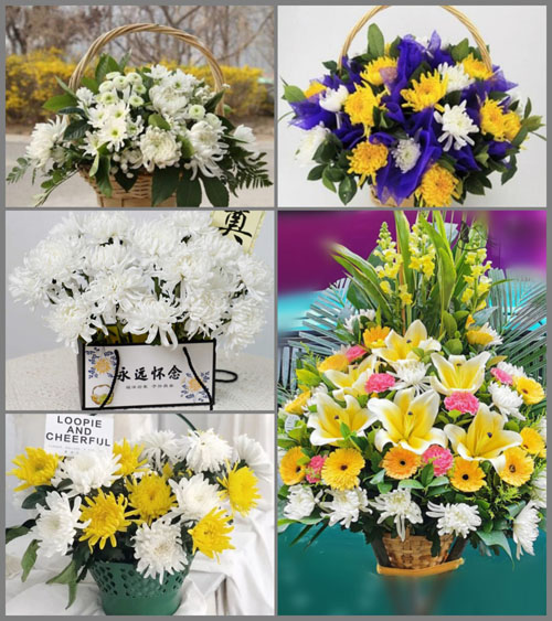 山西运城夏县祁家河乡旗杆岭村白事提篮配送